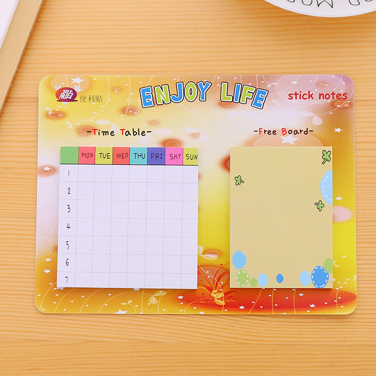 Wholesale Weekly Schedule Combination Paper Post-it Notes